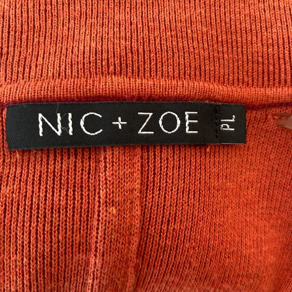 Nic + Zoe sweater blazer/jacket size PL - Picture 8 of 9